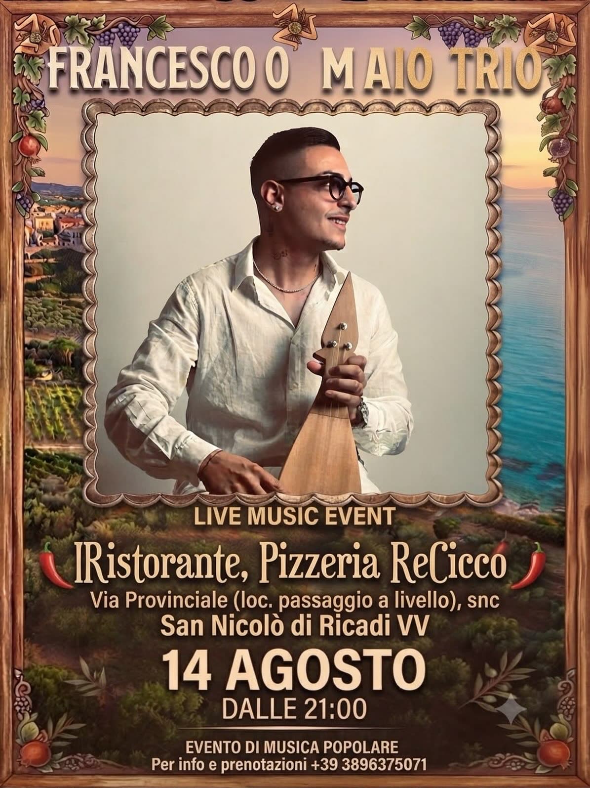 Francesco O Maio Trio Live